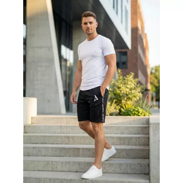  Moške premium funkcionalne kratke hlače ALTISPORT VOJ/ALM021KRA01 ČRNA 