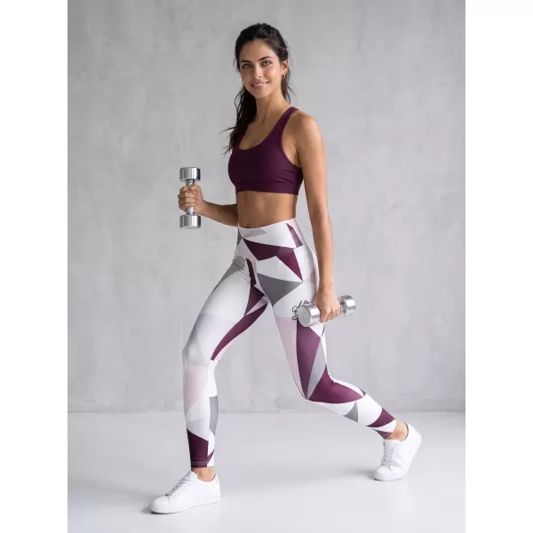  Ženske dolge premium pajkice ALTISPORT VOJ/ALW007LEG01 BELA 