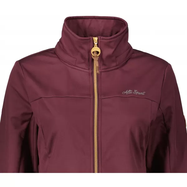  Ženski softshell plašč ALTISPORT CIARA BORDO 