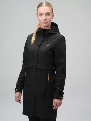 Ženski softshell plašč LOAP LACROSA SFW2401 ČRNA