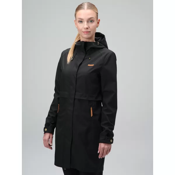  Ženski softshell plašč LOAP LACROSA SFW2401 ČRNA 