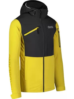 Moška softshell jakna NORDBLANC ALMIGHTY NBSSM8006 JANTAR