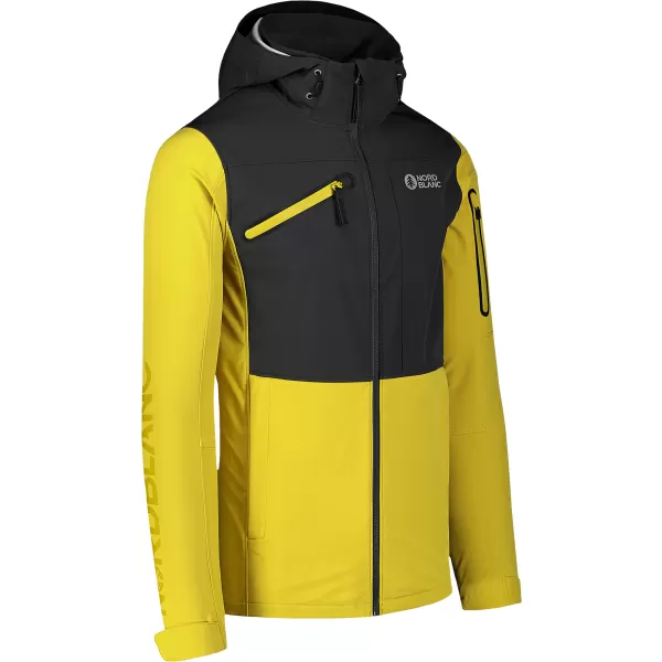  Moška softshell jakna NORDBLANC ALMIGHTY NBSSM8006 JANTAR 