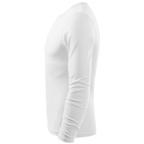  Moška majica z dolgimi rokavi ALTISPORT NoPrint NP/ALM911 BELA 