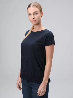 Ženska majica s kratkimi rokavi LOAP BUDA CLW2476 TEMNO MODRA