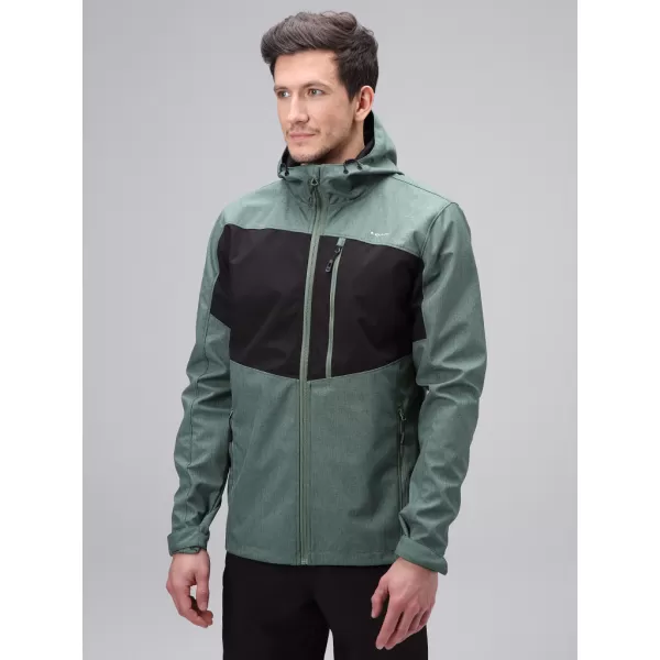  Moška softshell jakna LOAP LADAN SFM2401 ZELENA 