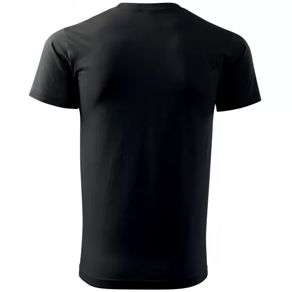  Moška majica s kratkimi rokavi ALTISPORT NoPrint NP/ALM921 ČRNA 