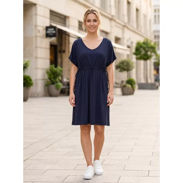  Obleka SAM 73 LEANDRA WZ 856 TEMNO MODRA 