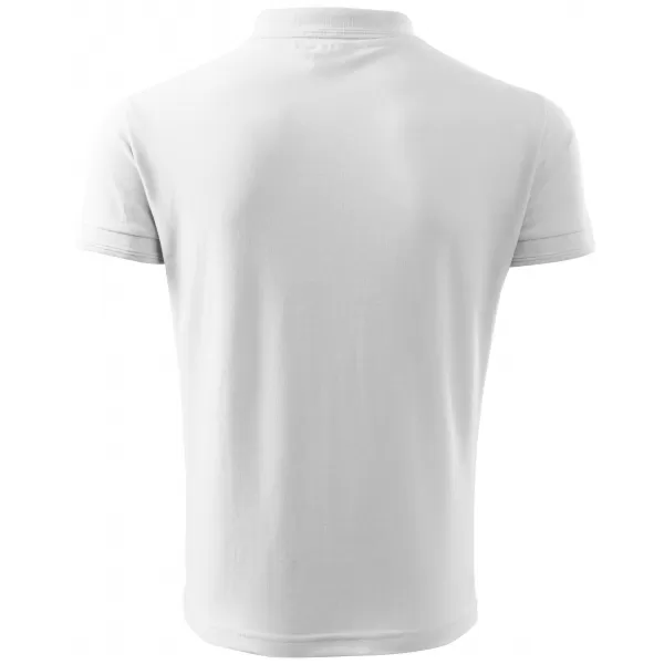 Moška majica s kratkimi rokavi z ovratnikom ALTISPORT NoPrint NP/ALM302 BELA 