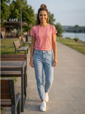 Ženska majica s kratkimi rokavi SAM 73 DAFNE WT 922 RDEČA