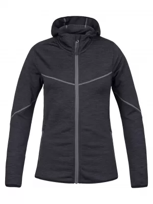 Ženski pulover HANNAH DAGNYS HOODY ANTRACIT MEL