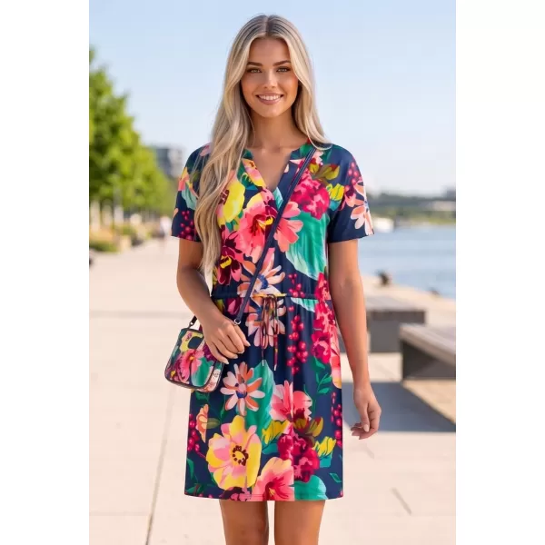  Obleka ALTISPORT CANDIS TEMNO MODRA 