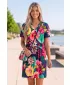 Obleka ALTISPORT CANDIS TEMNO MODRA
