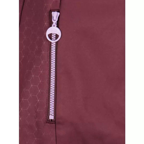  Ženski softshell plašč ALTISPORT CIARA BORDO/VIJOLIČNA 