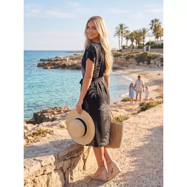  Obleka KIXMI SOFIA ČRNA 