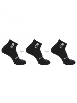 Nogavice SALOMON EVERYDAY ANKLE 3-PACK LC2086600 ČRNA/ČRNA/ČRNA