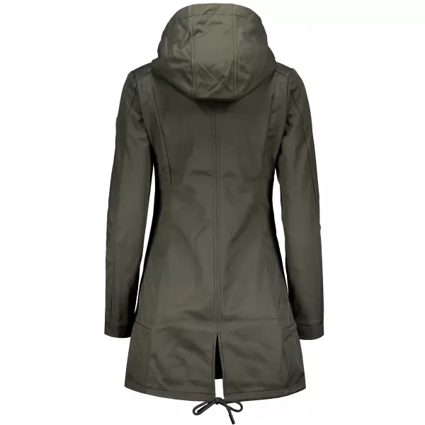 Ženski softshell plašč ALTISPORT CIARA KAKI 