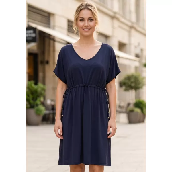  Obleka SAM 73 LEANDRA WZ 856 TEMNO MODRA 