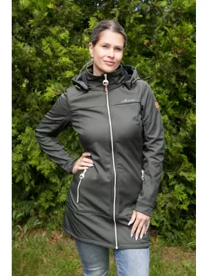 Ženski softshell plašč ALTISPORT CIARA KAKI
