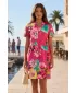 Obleka ALTISPORT CANDIS ROZA