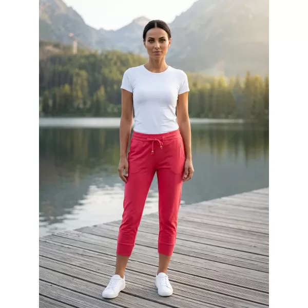  Ženske 3/4 hlače SAM 73 CAMILA WS 798 LAHKA MALINA 