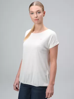 Ženska majica s kratkimi rokavi LOAP BUDA CLW2476 BELA