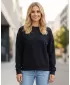 Ženski pulover SAM 73 LUANA WM 790 TEMNO MODRA