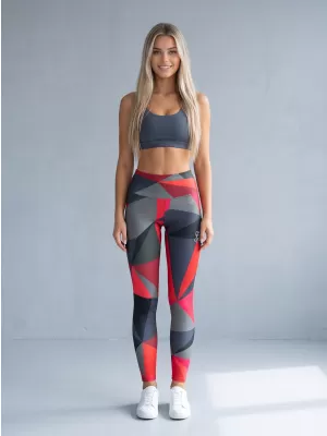 Ženske dolge premium pajkice ALTISPORT VOJ/ALW007LEG01 RDEČA