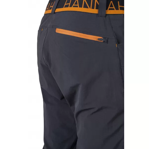  Moške hlače HANNAH NIGUEL II ANTRACIT/ORANŽNA 