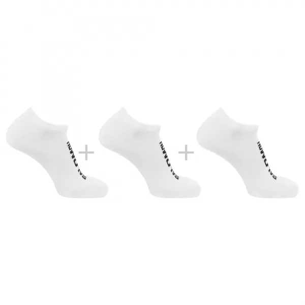  Nogavice SALOMON EVERYDAY LOW 3-PACK LC2086900 BELO/BELO/BELO 