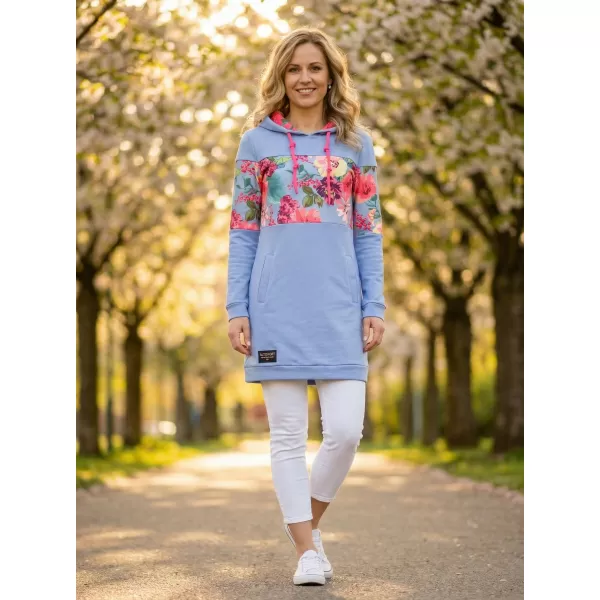  Ženski pulover ALTISPORT CECILY MODRA 