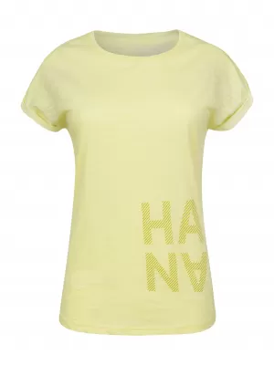 Ženska majica s kratkimi rokavi HANNAH ARISSA II CHARDONNAY
