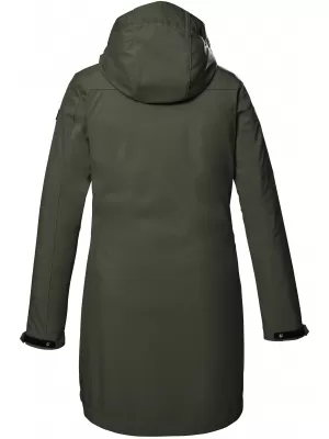 Ženska softshell parka KILLTEC KOS 41 41281-733 OLIVNO