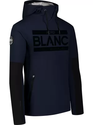 Moški softshell anorak NORDBLANC BACKLASH NBSSM8010 MODRA
