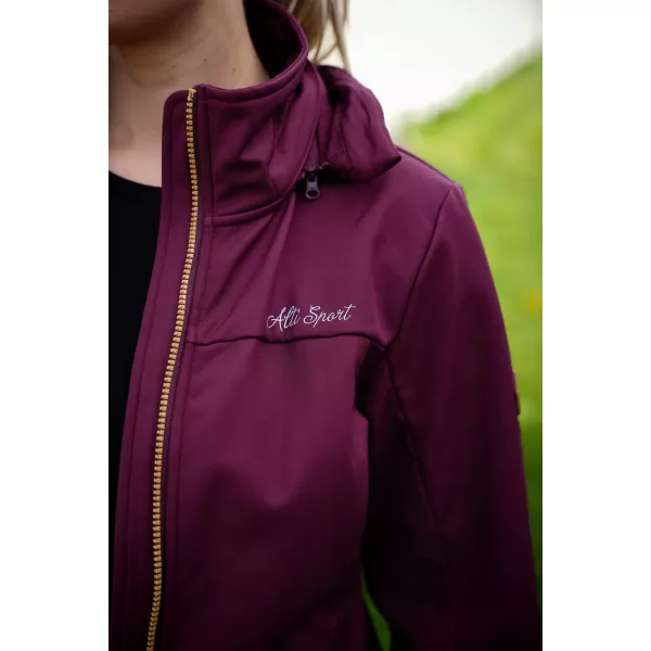  Ženski softshell plašč ALTISPORT CIARA BORDO 