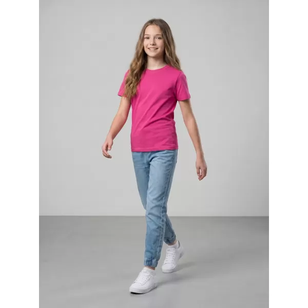  Otroška majica s kratkimi rokavi ALTISPORT NoPrint NP/ALK531 MAGENTA 