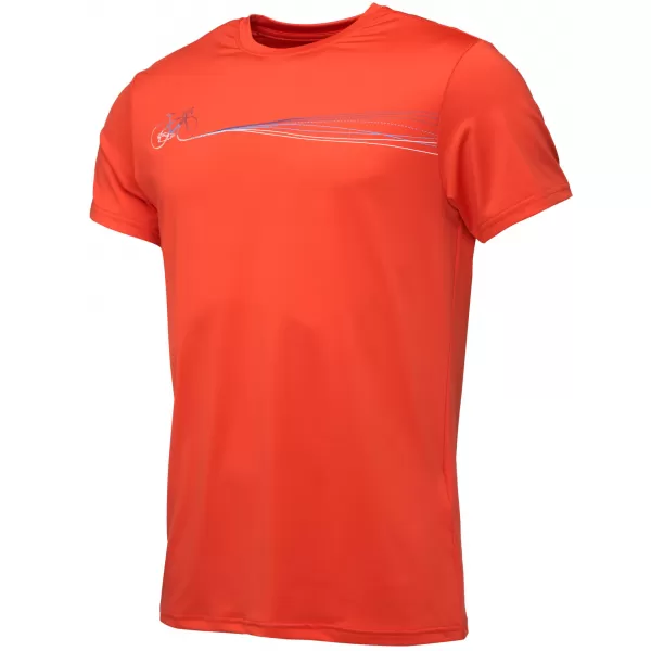  Moška majica s kratkimi rokavi LOAP MYDAR TLM2403 ORANŽNA 