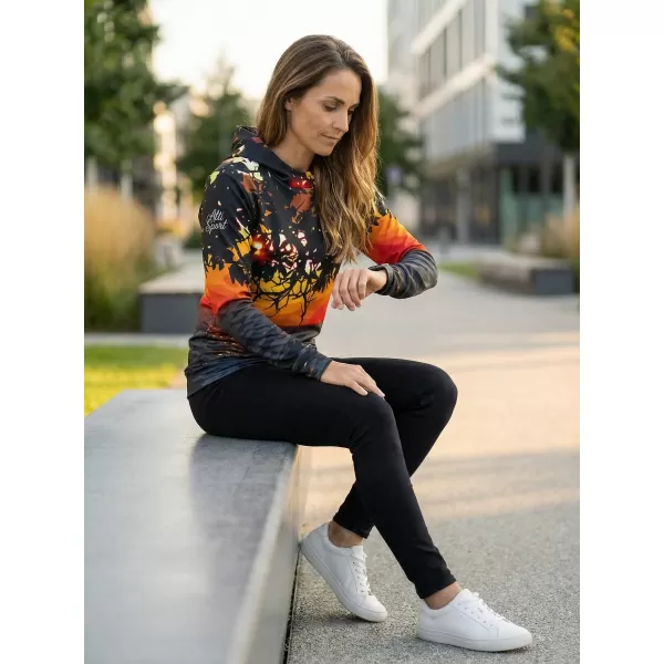  Ženski vrhunski funkcionalni pulover ALTISPORT VOJ/ALW030MI01 ORANŽNA 