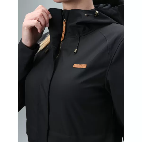  Ženski softshell plašč LOAP LACROSA SFW2401 ČRNA 