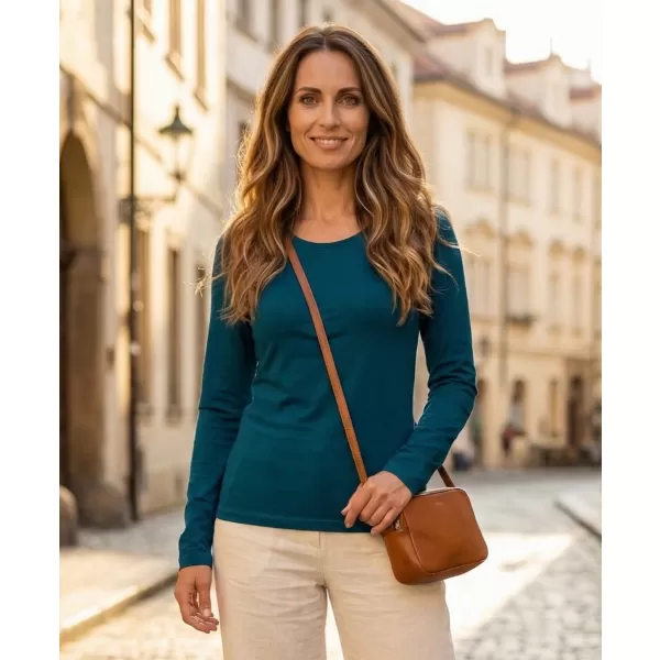  Ženska majica z dolgimi rokavi ALTISPORT NoPrint NP/ALW931 KEROZIN 
