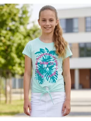 Dekliška majica s kratkimi rokavi SAM 73 KIARA KT 522 KOVNICA