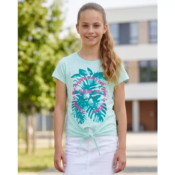  Dekliška majica s kratkimi rokavi SAM 73 KIARA KT 522 KOVNICA 
