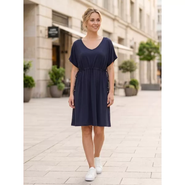  Obleka SAM 73 LEANDRA WZ 856 TEMNO MODRA 