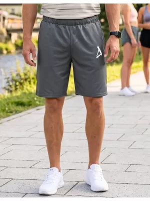 Moške premium funkcionalne kratke hlače ALTISPORT VOJ/ALM013KRA01 SIVA
