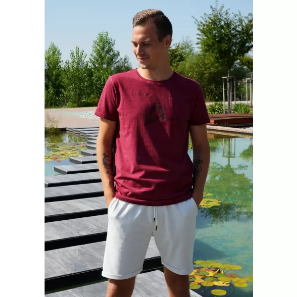  Moška majica s kratkimi rokavi ALTISPORT CADMAN RDEČA 
