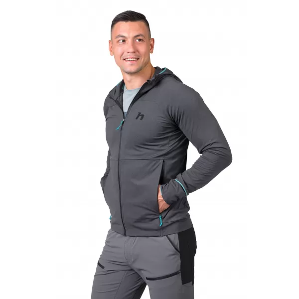  Moški pulover HANNAH ETHAN HOODY ANTRACIT MEL 