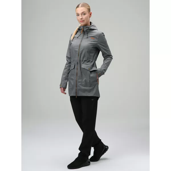  Ženski softshell plašč LOAP LAVILA SFW2402 SIVA 