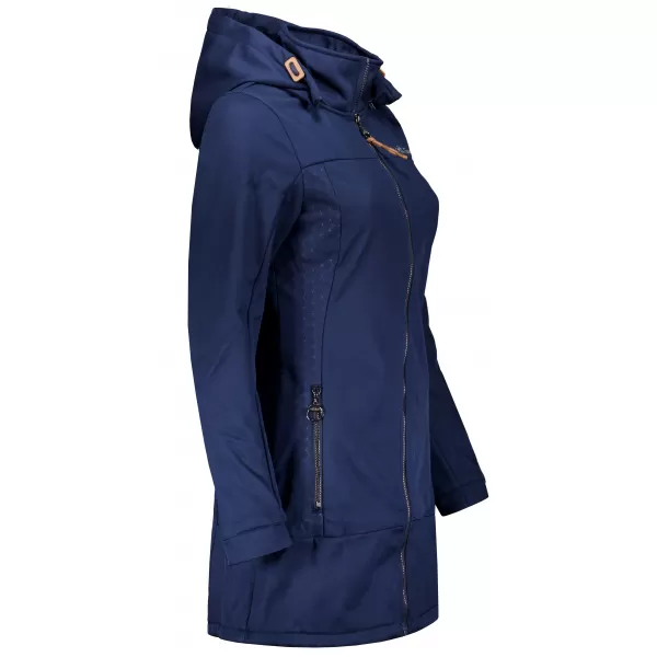  Ženski softshell plašč ALTISPORT CIARA TEMNO MODRA 
