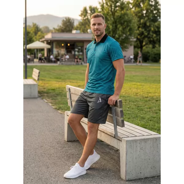  Moške premium funkcionalne kratke hlače ALTISPORT VOJ/ALM013KRA01 SIVA 