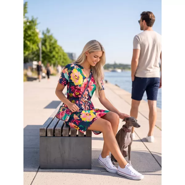  Obleka ALTISPORT CANDIS TEMNO MODRA 